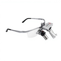 3.0X Manual Ergo Metal Dental Loupes Head Light Surgical Binocular Magnifying Glass CE Certified Medical Device