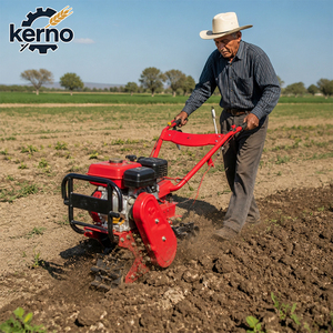 Machine à creuser des fossés portative à essence, poussée à la main, pour la plantation de légumes dans les jardins - Product Image 1