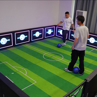 Jeu de football mural multijoueur avec écran LED interactif, équipement de football, plusieurs modes de jeu, OEM ODM