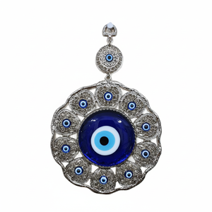 Ornement mural en métal 24X16 cm Evil Eye - Product Image 2