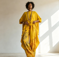 Ensemble deux pièces décontracté pour femme : haut ample à col bateau et manches 3/4 à ourlet irrégulier, imprimé floral, et pantalon large – Idéal pour les vacances et le quotidien