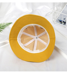 Style japonais mignon doux fille dessin animé grenouille pêcheur chapeau polyvalent Version coréenne seau chapeau de soleil pour les femmes Denim matériel été - Product Image 4