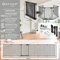 KNIVES Grille de protection en métal pour porte de foyer, grille de protection pour foyer, four, sécurité des enfants, protection des animaux, ensemble de 5 pièces (60x75 cm)