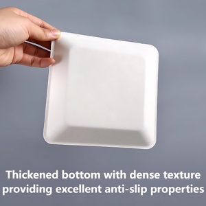 จานกระดาษชานอ้อยย่อยสลายได้จากเซียะเหมิน ปลอดภัยสำหรับไมโครเวฟ เป็นมิตรกับสิ่งแวดล้อม เหมาะสำหรับงาน<span class=keywords><strong>วัน</strong></span><span class=keywords><strong>เกิด</strong></span> - Product Image 4