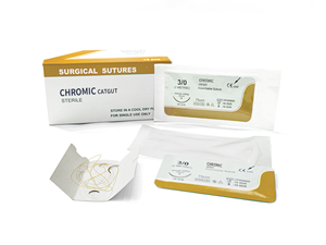 <span class=keywords><strong>Sutura</strong></span> Quirúrgica con Marca CE, PGA, PGLA910, PDO, <span class=keywords><strong>PDS</strong></span>, Nylon USP2/0, 3/0, 4/0, 75cm, 90cm, Aguja de Corte Cónico para Uso Humano y Veterinario - Product Image 3