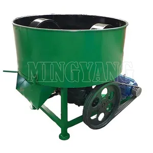 Big Capacity Charcoal Coal Powder Binder Mixer Wheel Roller Machine