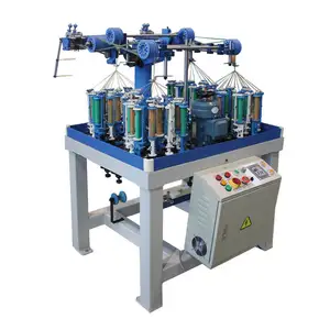 high speed 16 carriers fishing rope lead lines braiding machine for sale