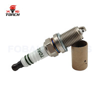 Bougie d'allumage TORCH Iridium 5407 compatible essence/gaz pour Toyota, Nissan, Changan, Voleex C0, BYD F3, CHERY Arrizo 3/5, Changan Van