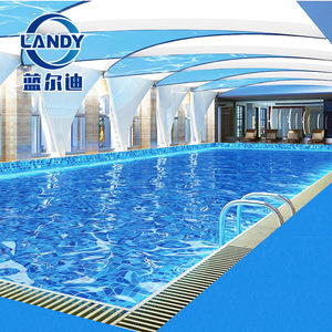 Landy Non Slip PVC <b>Flooring</b> 1.5mm Self Adhesive Indoor Rectangle Swimming Pool <b>Edge</b> Waterproof <b>Flooring</b> - Product Image 1