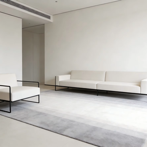 Tapis tissé Wilton de qualité commerciale, grand tapis carré moderne en PP pour hôtel et restaurant - Product Image 1