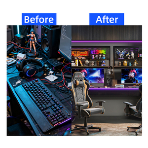 Estantes de Pared Rectangulares Personalizados, Estante de Pared Flotante Moderno con Repisa, Organizador de Pared para Sala de Esports - Product Image 4