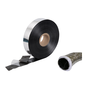 Đơn/Đôi Side Nhôm PET Phim Cho Linh Hoạt Duct <span class=keywords><strong>Foil</strong></span> - Product Image 4