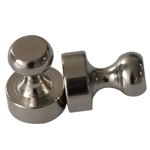 ABM Production Push Neodumium Pin Magnete Magnetische Metall-Drucks tifte Metall-Büroklammern