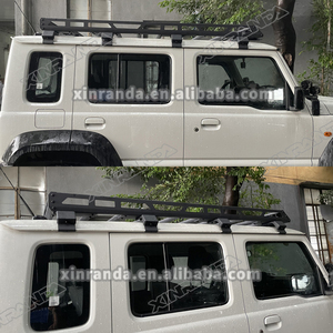 Galerie de toit <span class=keywords><strong>Jimny</strong></span> en alliage d'aluminium noir sans lumières pour <span class=keywords><strong>Suzuki</strong></span> <span class=keywords><strong>Jimny</strong></span> <span class=keywords><strong>5</strong></span> <span class=keywords><strong>portes</strong></span> accessoires JB64 JB74 modèle - Product Image 3