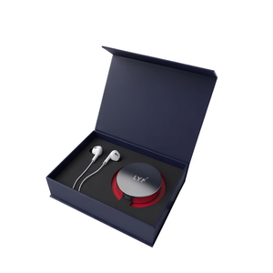 Custom Logo Earphones Magnetic <b>Packaging</b> Paper Boxes Recyclable Rigid Cardboard Gift Box With Sponge Inserts - Product Image 1