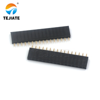 Connecteur de batterie 9v à fibre optique Speakon Pin Sp 2.54MM à une rangée femelle