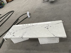 China Artificial Quartz Modern Countertop & Vanity <b>Top</b> with Customized Size and Lifetime Warranty - Product Image 3