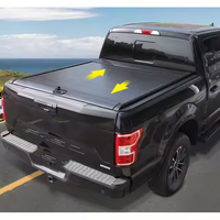 Accessoires pour camion de la marque KQD, couvre-caisse rigide manuel imperméable, couvre-caisse manuel rétractable en aluminium pour Toyota Hiluxh Lock