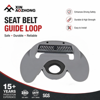 Soporte para Paquete Personalizado OEM, Gancho Guía de Metal Estampado para Cinturón de Seguridad, Compatible con Asientos de Vehículos de Múltiples Tipos