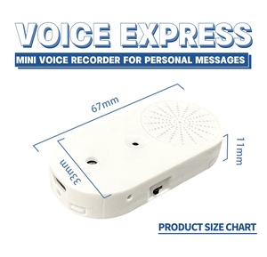 Mini Pre-Ghi 60S Cảm Biến Ánh Sáng Âm Nhạc Mô-đun Âm Thanh Bằng Giọng Nói Chip Cho Hộp Quà Tặng - Product Image 3