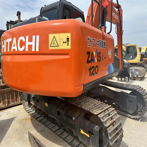 HITACHI เครื่องขุด ZX120มือสองเครื่องขุดดินเครื่องขุดดินแบบใช้ปั๊มเครื่องยนต์อีซูซุ - Product Image 3