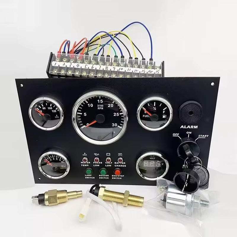 Pontoon Speedometer Kit 5-in-1 Marine Gauge Cluster - Premium Boat Speedometer