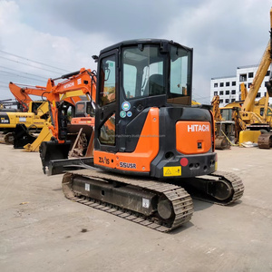 Hitachi ZX55 50 Mini Excavadora de 5 toneladas ZX55 Excavadora de segunda mano Hitachi ZAXIS 50 55 ZX55 Excavadora multifuncional original de Japón - Product Image 2