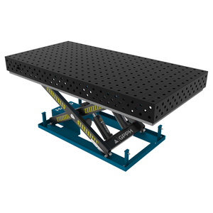 Banc de soudage hydraulique SteelMax GPPH 2.4x1.2mt, épaisseur 15mm, trous 28mm - Product Image 1