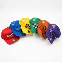 Gorras Trucker de Lujo con Bordado 3D en Relieve, Diseño a Cuadros, para Ciclismo, Playa y Carreras, Corona Alta, Logotipo Personalizado, Paddock Club