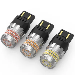Yeni modeller 12V araba LED ışık ampul ters işıklar ww21 P27 1156 1157 7443 3157 T20 dönüş fren sinyal ışığı