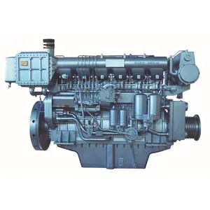 Weichai motor marinho de areia 600hp 620hp, motor marinho de 6 cilindros x6170 para barco e areia
