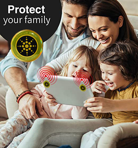 Autocollant de protection quantique en PVC et silicone pour téléphone, bloquant 96 % des radiations, imperméable, anti-ondes électromagnétiques pour appareils mobiles - En stock - Product Image 5