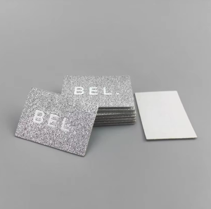 Tùy chỉnh thực hiện biểu tượng trung tâm gấp gấp hàng dệt may chính dệt cổ tag cho quần áo - Product Image 6