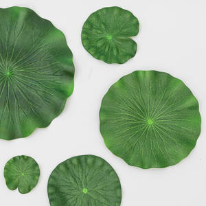 ZhiXia مخصصة 38 PV حوض سباحة لوتس ورقة ماء اصطناعية زنبق ماء لوتس ورقة زهرة حوض أسماك عائمة لدعائم البودا - Product Image 2