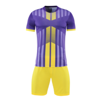 Kit de fútbol personalizado al por mayor, uniforme de fútbol original, incluye Conjunto de jersey para jugadores de fútbol, técnica de sublimación