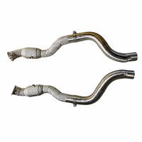 Downpipe SS304 de course automobile de haute qualité pour Dodge Charger Scat Pack 6.4L V8 (2015-2023) – Optimise la puissance à haut régime