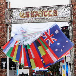 Khuyến mại Chất lượng cao quốc gia cờ chuỗi sôi động quốc tế đầy màu sắc biểu ngữ cho bar Câu lạc bộ thể thao lễ kỷ niệm sự kiện - Product Image 2