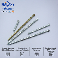 Vis à béton en acier inoxydable Torx à filetage droit, plaqué zinc bleu, pour fixations de construction, fournie directement par l'usine MALAXY