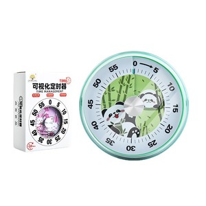 Penguin Timer Circular Battery Operated Visual Clock For Students Back To School - Product Image 2