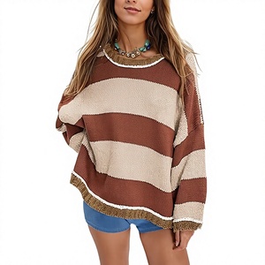 <b>Women</b> Bohemian Solid Regular Regular Sleeve Pullover Turtleneck <b>Cable</b> <b>Knit</b> Computer Knitted <b>Sweater</b> Full Sleeve 100% Polyester - Product Image 1