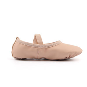 Zapatos de Ballet Elásticos Color Rosa para Niñas, con Tiras Cruzadas, de Cuero Sintético Elástico, Zapatos Deportivos de Baile (Niña Pequeña/Niña Grande/Mujer) - Product Image 3
