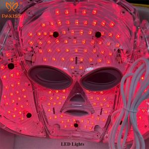 Máscara de Terapia de Luz LED PAKISS para Rostro y Cuello, con Luz Roja Infrarroja - Product Image 6