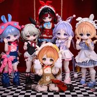 Nueva Caja Misteriosa Original de la Serie Bonnie Bunny Dream Box, Figura de Acción BJD, Adorable Caja Sorpresa BJD de 12 Puntos, Regalos Coleccionables