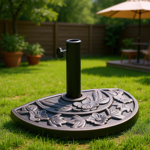 Base para Sombrilla de Patio, Resina Bronce, 20 lb, Decorativa, para Postes de 1.5 a 1.9 Pulgadas, Uso en Exteriores, Jardín y Césped - Product Image 2