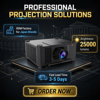Projecteur laser LCD professionnel avancé de 25 000 lumens ANSI, technologie japonaise identique aux marques internationales