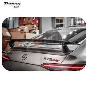 Aileron arrière style GT63 en fibre de carbone pour Mercedes <span class=keywords><strong>AMG</strong></span> GT43 GT50 GT63 2019+ X290 Kit de conversion amélioré - Product Image 3
