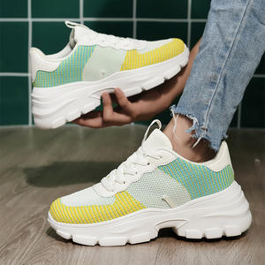 Nuevas Zapatillas Deportivas Casuales Planas y Transpirables para <span class=keywords><strong>Mujer</strong></span> - Zapatillas Ligeras de Malla con Amortiguación para Caminar - Product Image 3