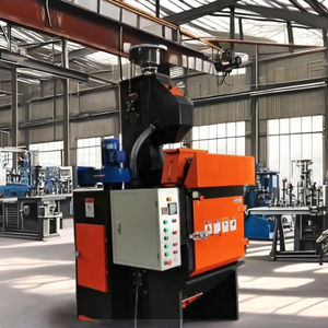 Haute Performance Delong cuivre pièces traitement de Surface ceinture Tumble tablier Wheelabrator Vertical /Shot Blast <span class=keywords><strong>Machine</strong></span> - Product Image 1