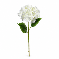 Bunga Hydrangea Sutra Buatan Multi Warna Real Touch yang Elegan untuk Dekorasi Pernikahan, Pesta, dan Rumah