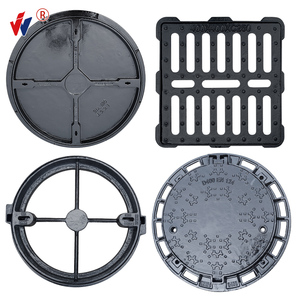 Nodulair Gietijzer En124 C250 Verzonken Putdeksel Met Enkel Afgedicht En Frame Nodulair Gietijzer - Product Image 6